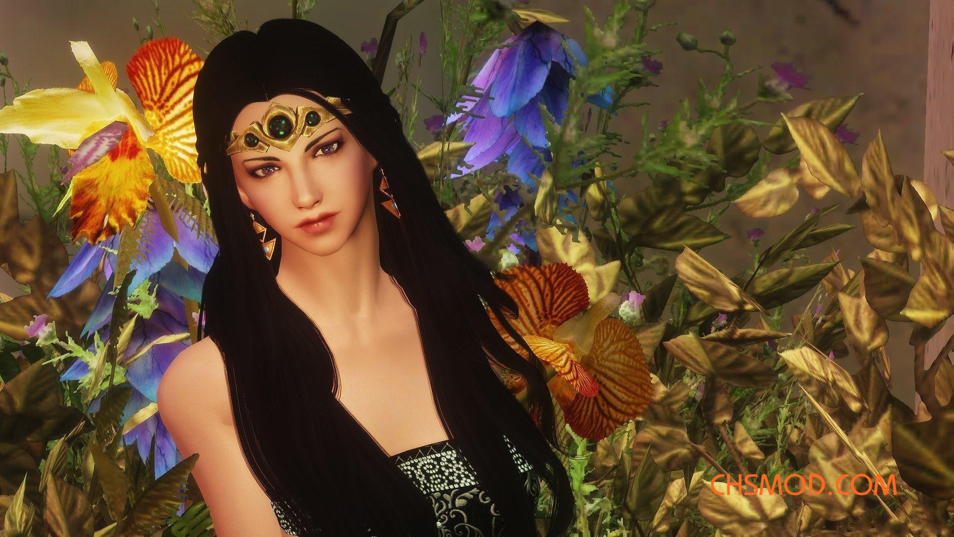 《上古卷轴5：天际》Liliana 异国风情治疗女随从MOD