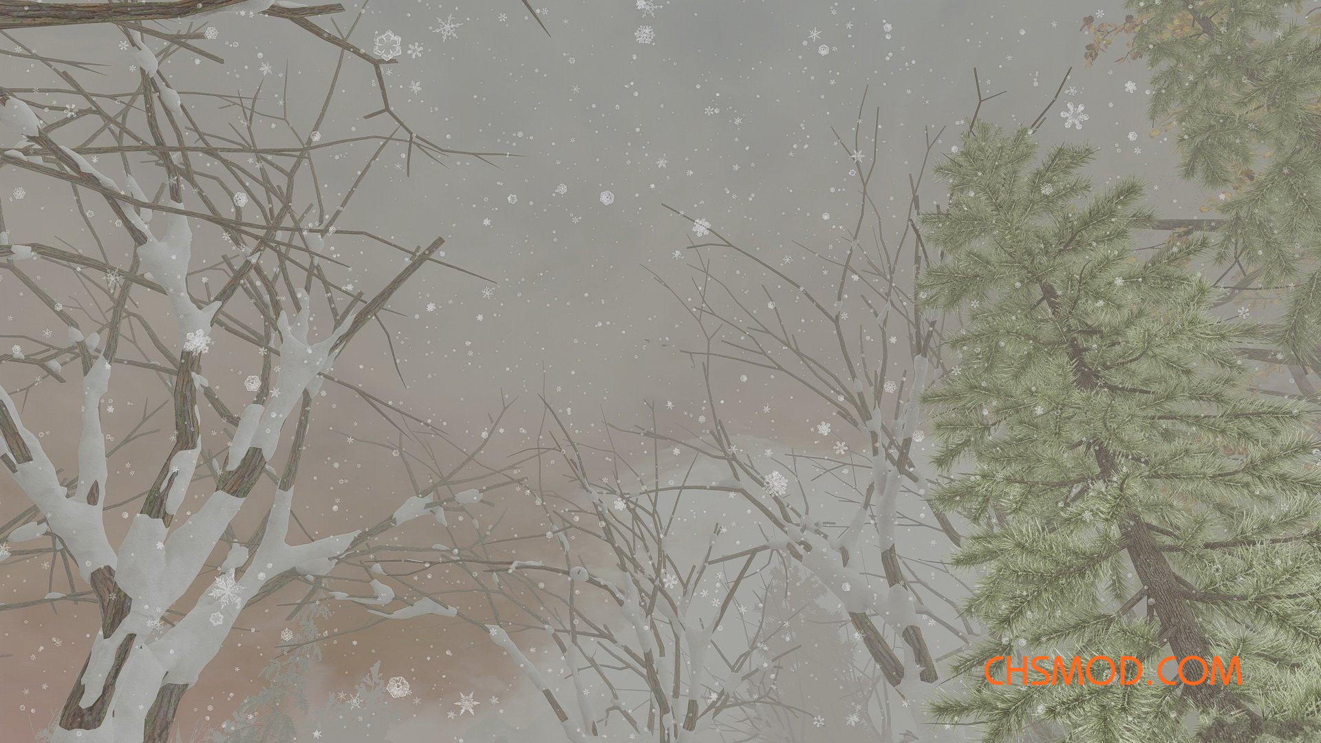 《上古卷轴5：天际》更真实的雪MOD