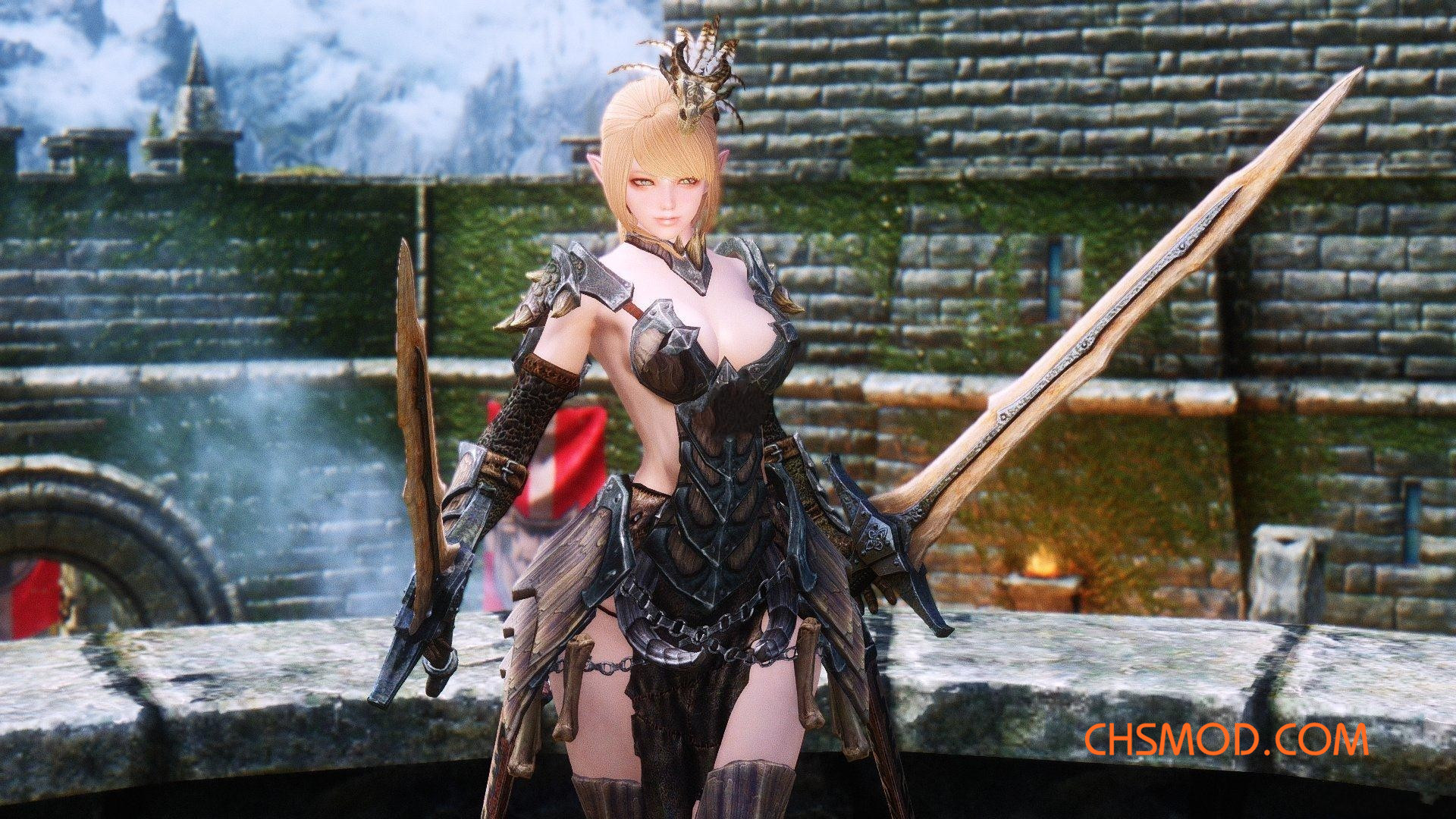 《上古卷轴5：天际》Betty 性感女战士随从MOD
