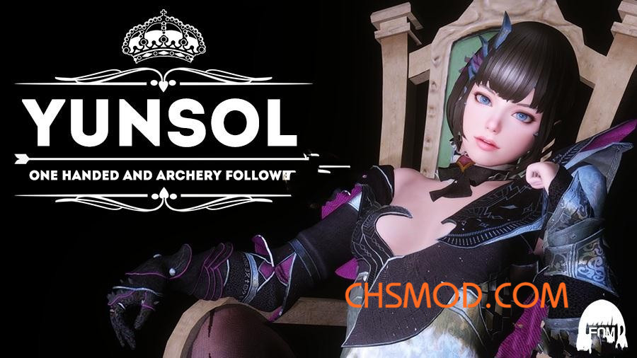 《上古卷轴5：天际》Yunsol 随从MOD