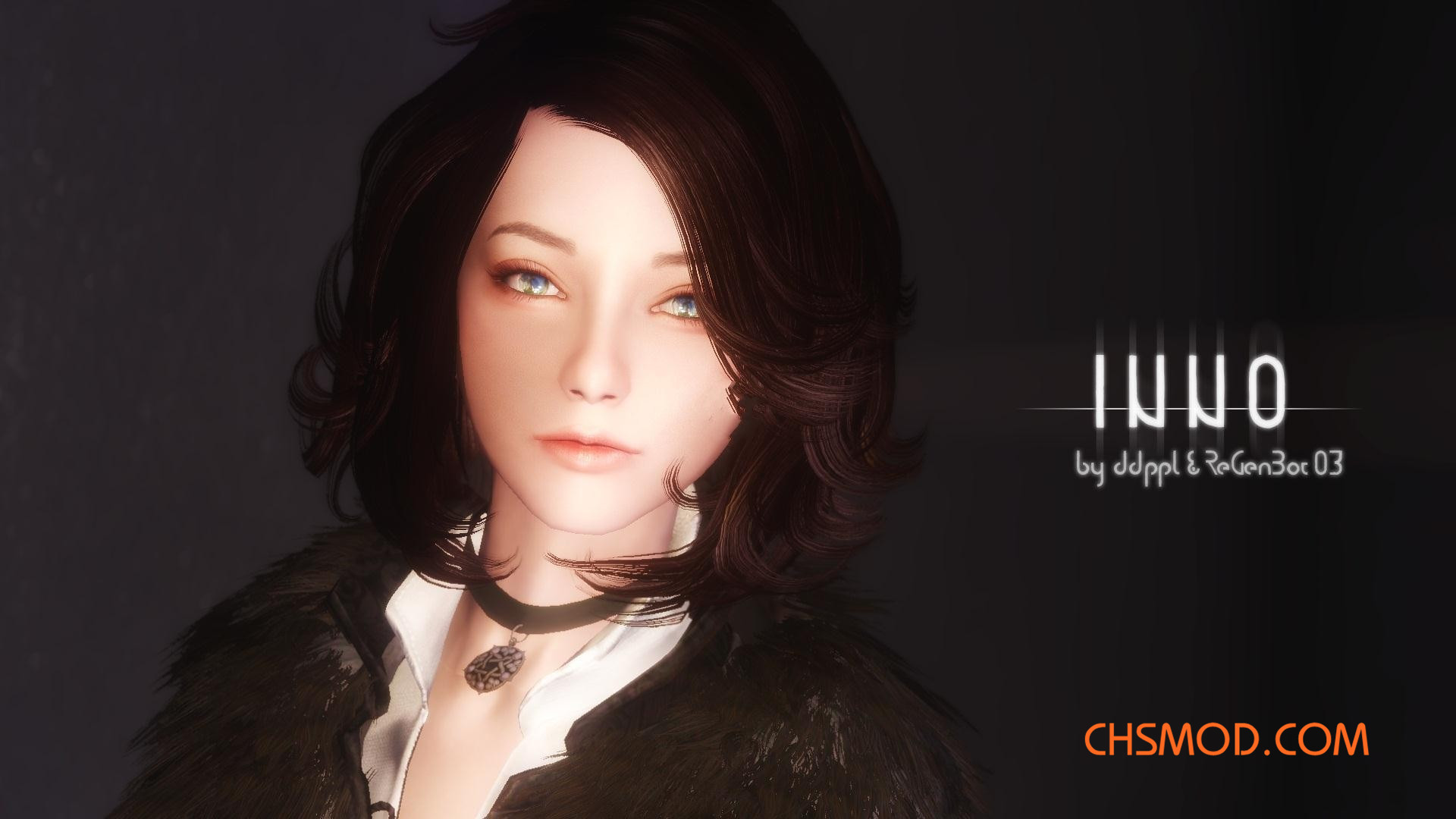 《上古卷轴5：天际》Inno 微卷短发女随从MOD