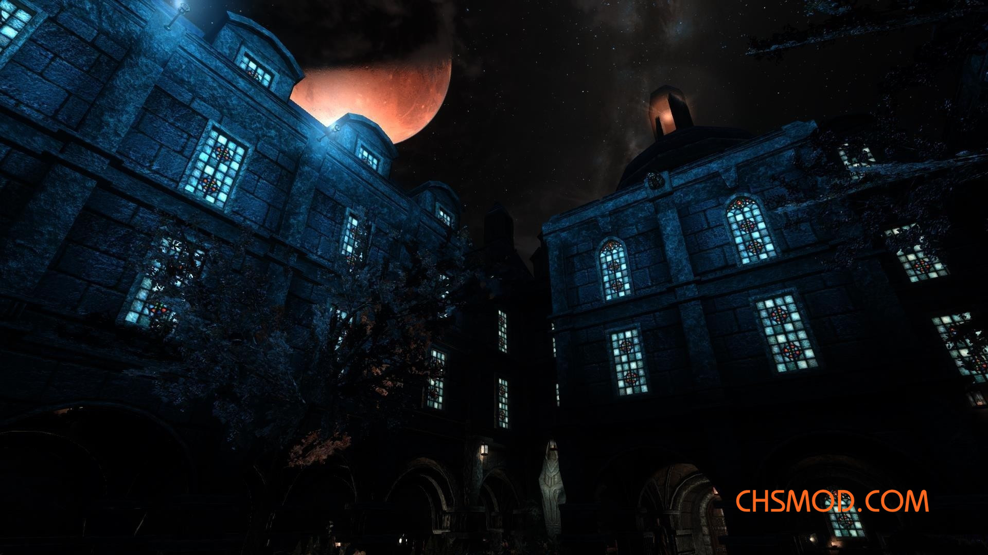 《上古卷轴5：天际》蓝色宫殿之夜MOD