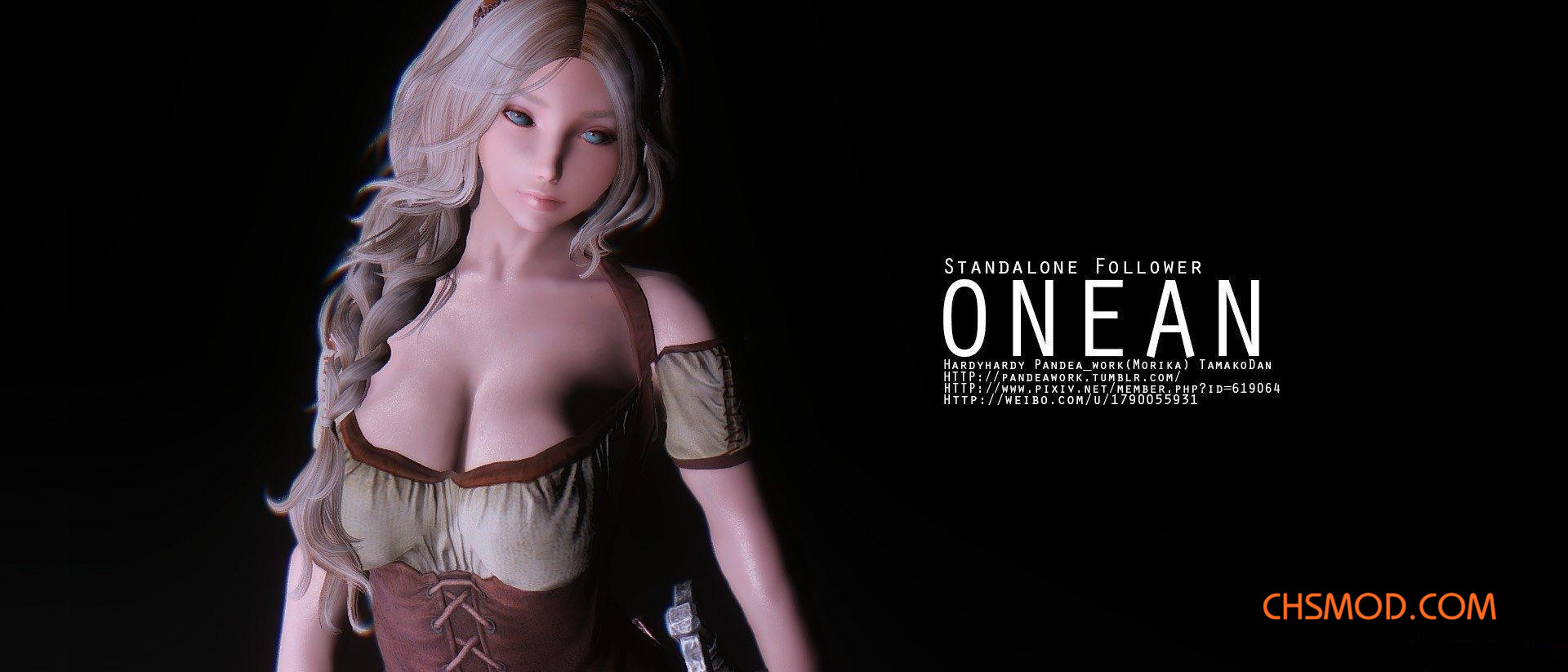 《上古卷轴5：天际》Onean 治疗型女独立随从MOD