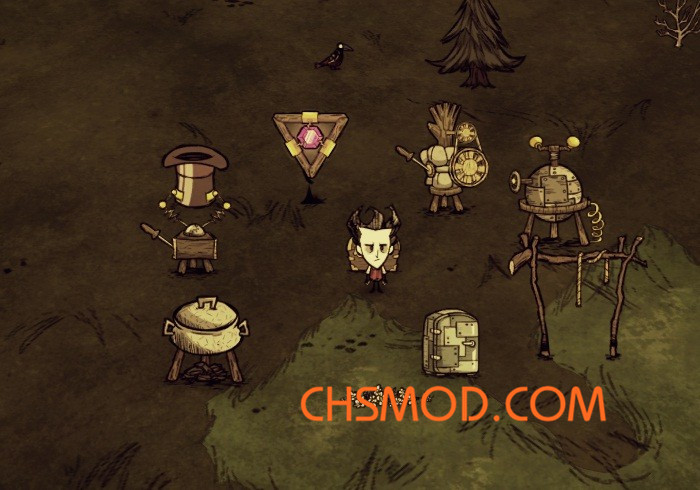 《饥荒》迷你家具MOD