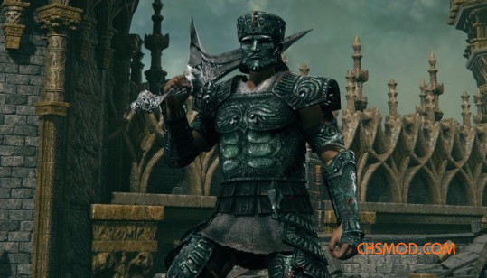 《艾尔登法环》恶魔之魂古王套装MOD