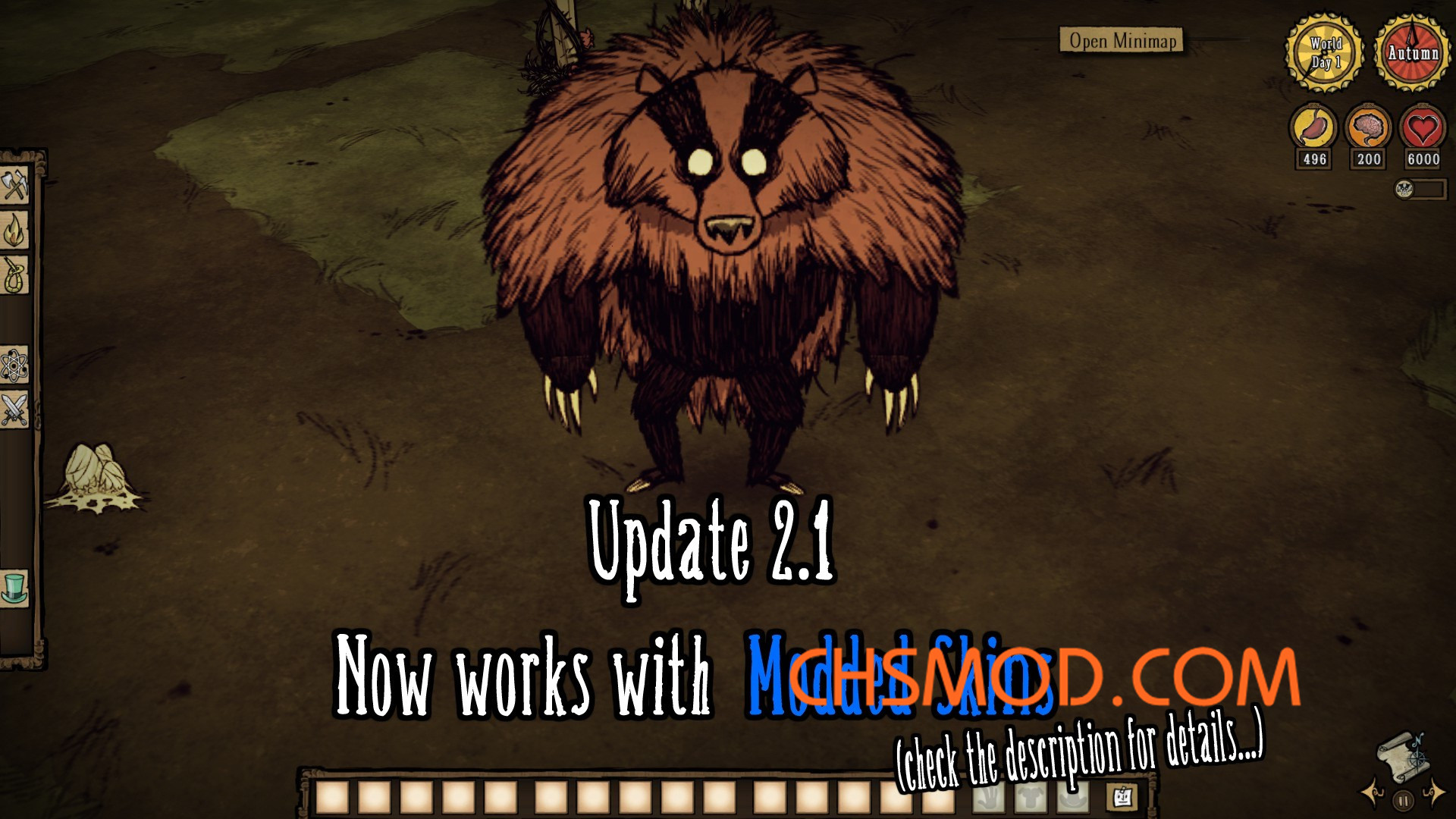 《饥荒》怪物扮演MOD