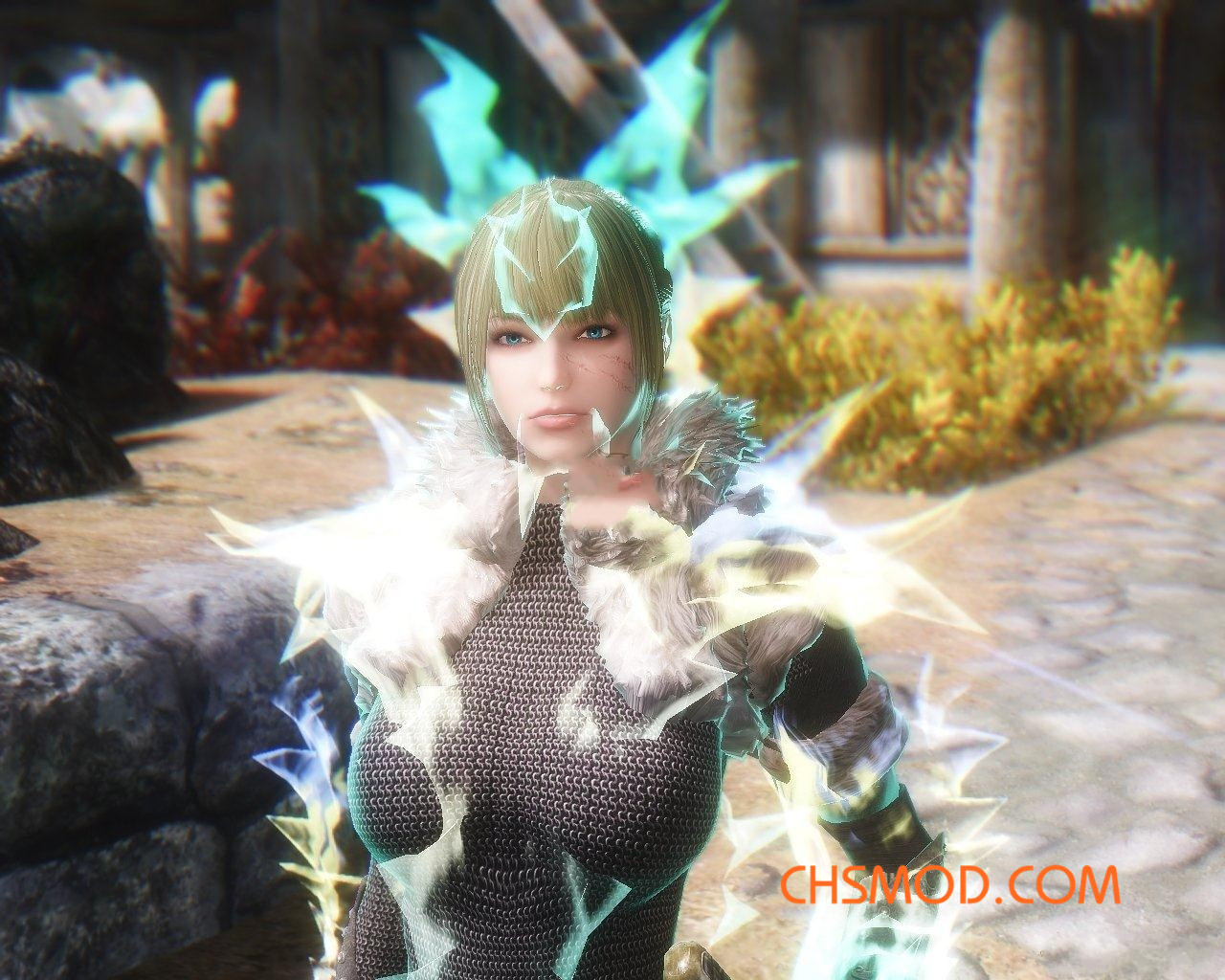 《上古卷轴5：天际》Igraine 御姐日语女性随从MOD