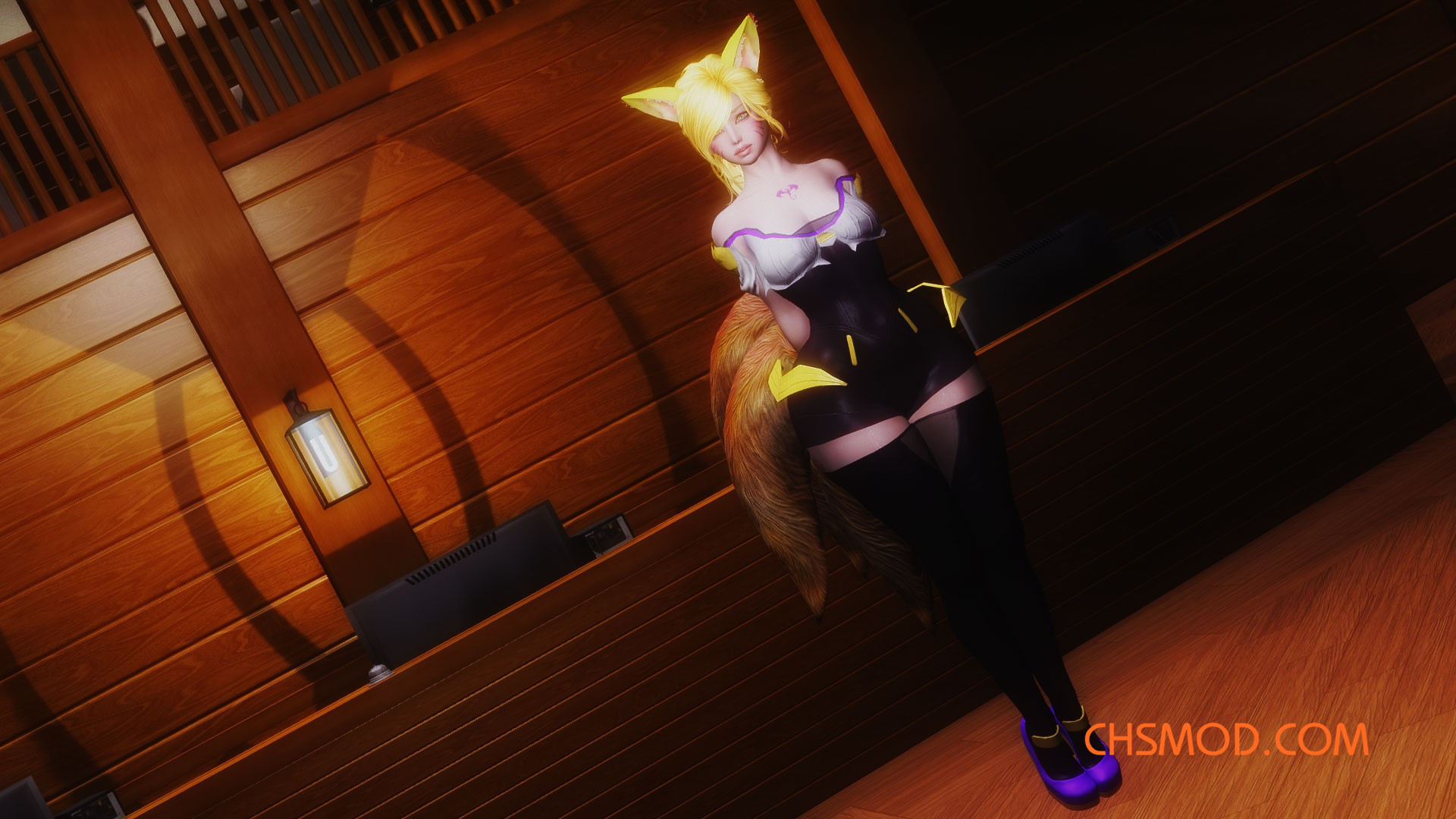 《上古卷轴5：天际》KDA Ahri 套装MOD