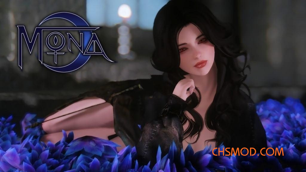 《上古卷轴5：天际》Mona 女性随从MOD
