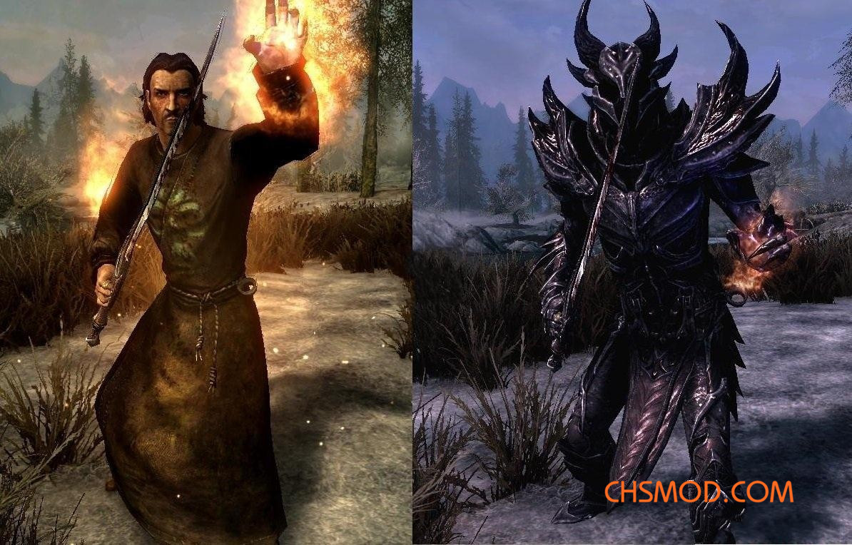 《上古卷轴5：天际》魔法师盔甲MOD