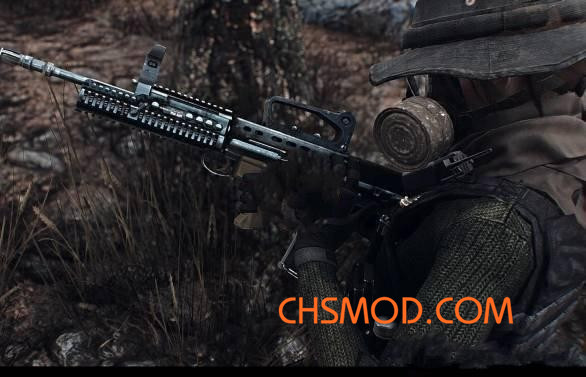 《辐射4》SA80 英式步枪MOD