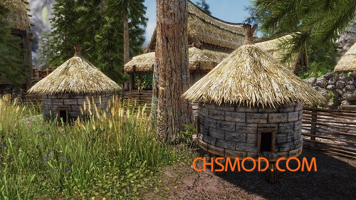 《上古卷轴5：天际》更高纹理的蜂箱MOD