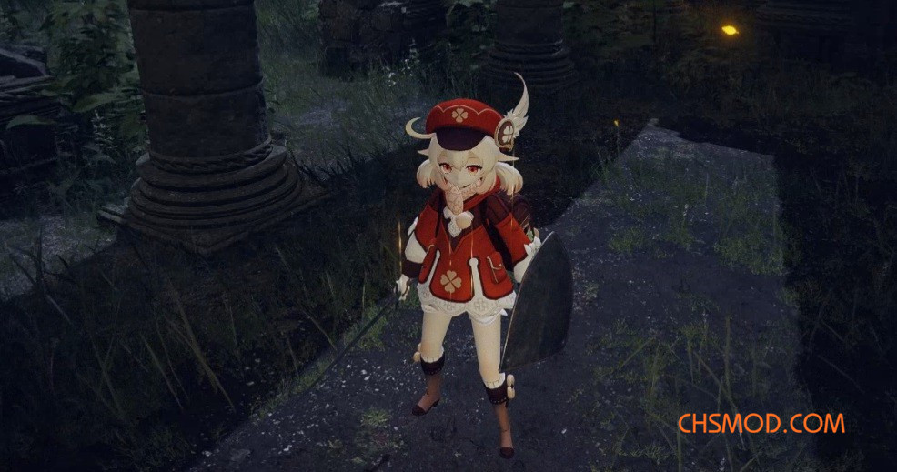 《艾尔登法环》逃跑太阳可莉替换流浪骑士MOD