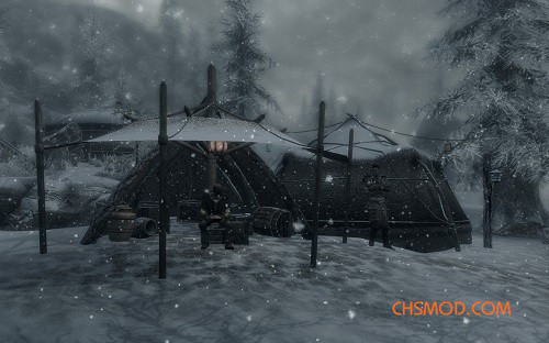 《上古卷轴5：天际》温德海姆的难民营MOD