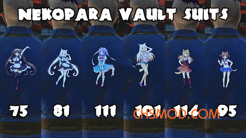 《辐射4》猫咪乐园避难所服装MOD