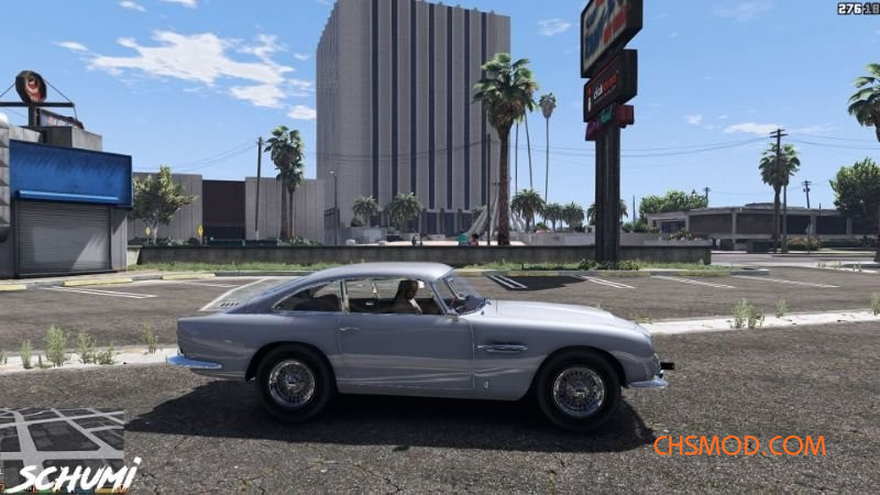 《侠盗猎车手5》1964款阿斯顿 · 马丁 DB5 老爷车MOD