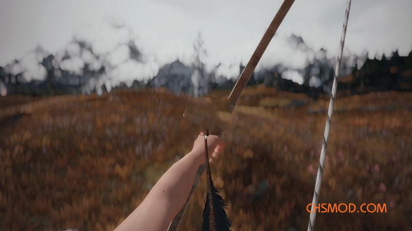 《上古卷轴5：天际》达德里克弓箭重制修改MOD