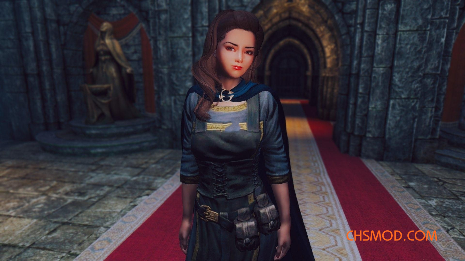 《上古卷轴5：天际》Belle 公主风格女性随从MOD