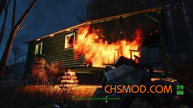 《辐射4》提高喷火器火焰粘性MOD