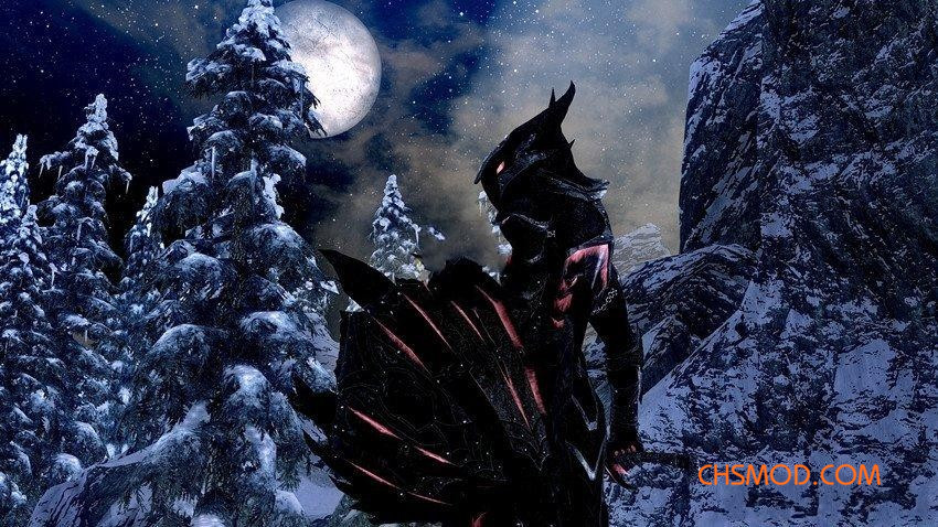 《上古卷轴5：天际》达德里克盔甲重制MOD