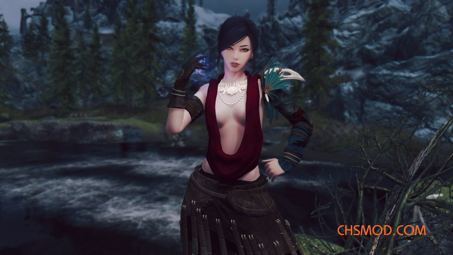 《上古卷轴5：天际》龙腾世纪莫瑞甘随从MOD