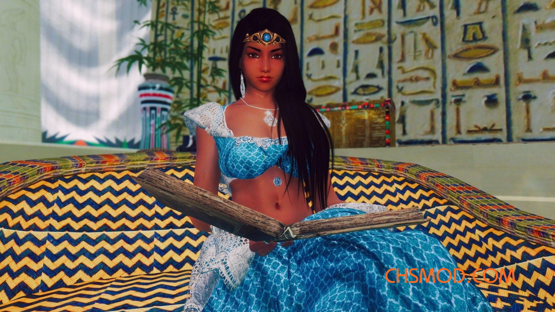 《上古卷轴5：天际》Jasmine 阿拉伯风格女性随从MOD