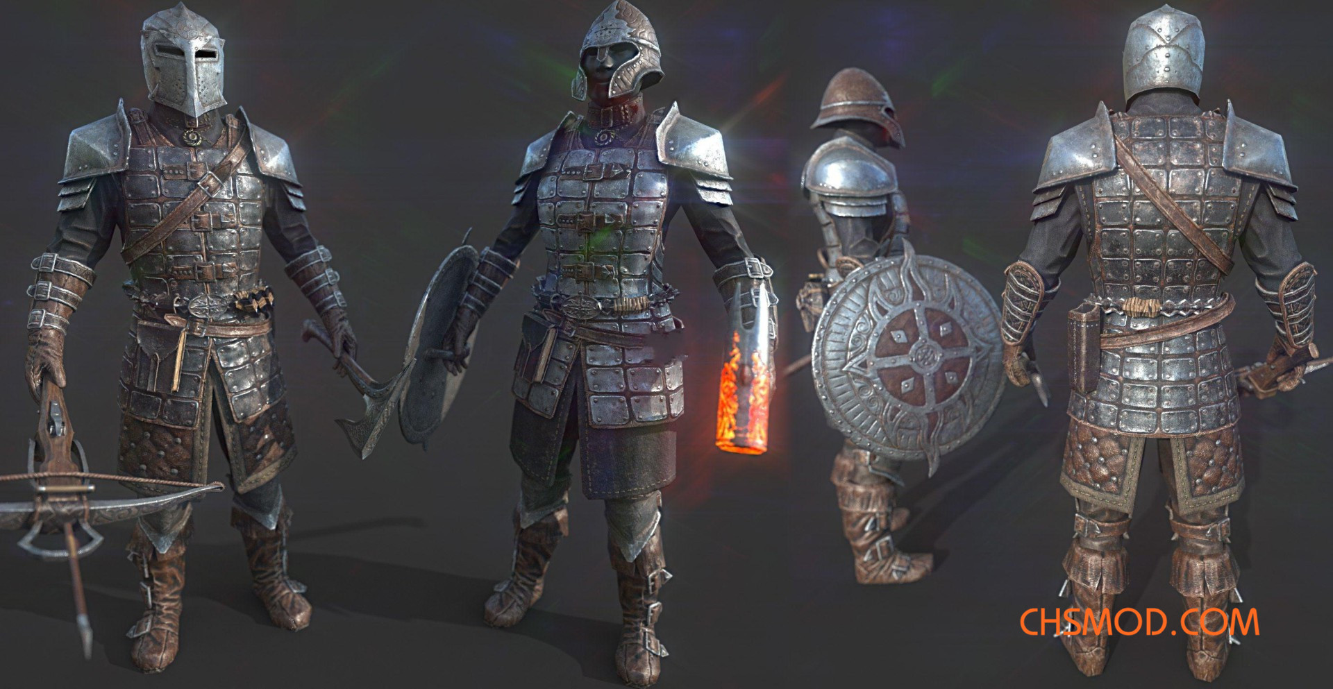 《上古卷轴5：天际》黎明使者套装重制MOD