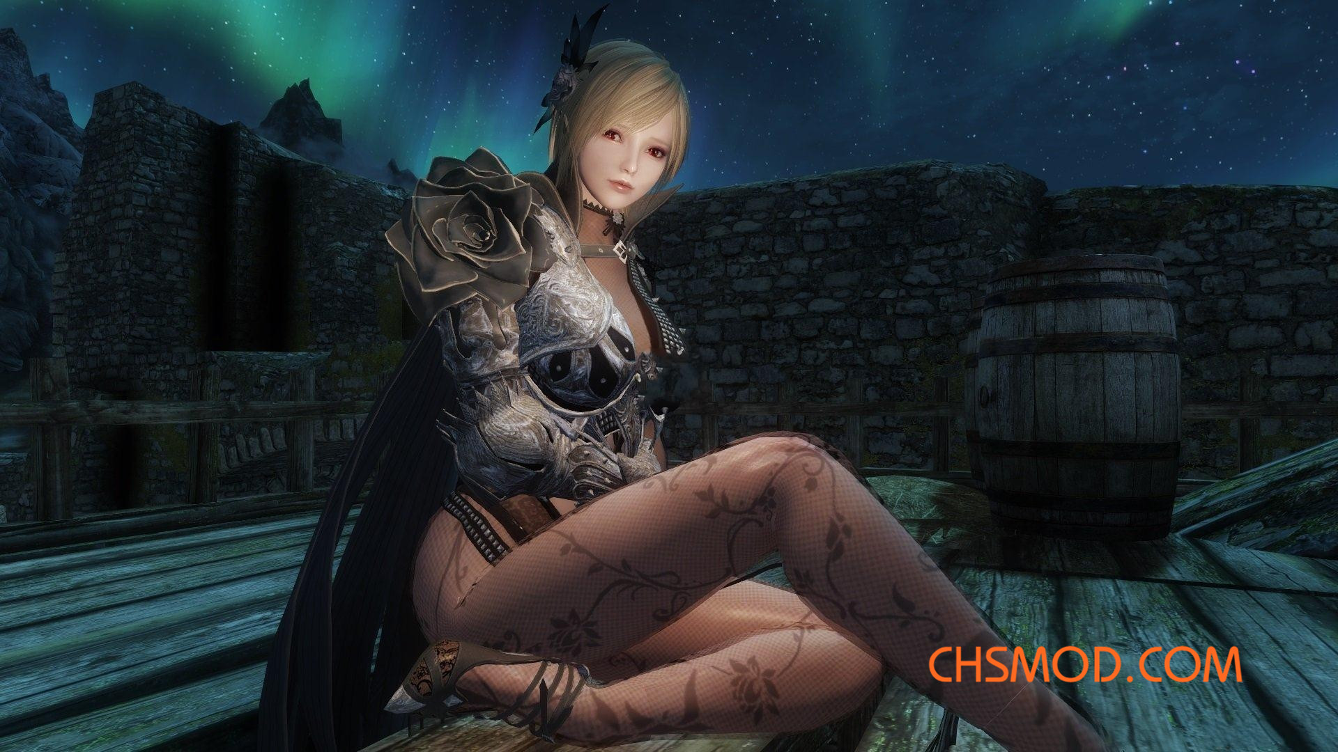 《上古卷轴5：天际》May 短发红眼女性随从MOD
