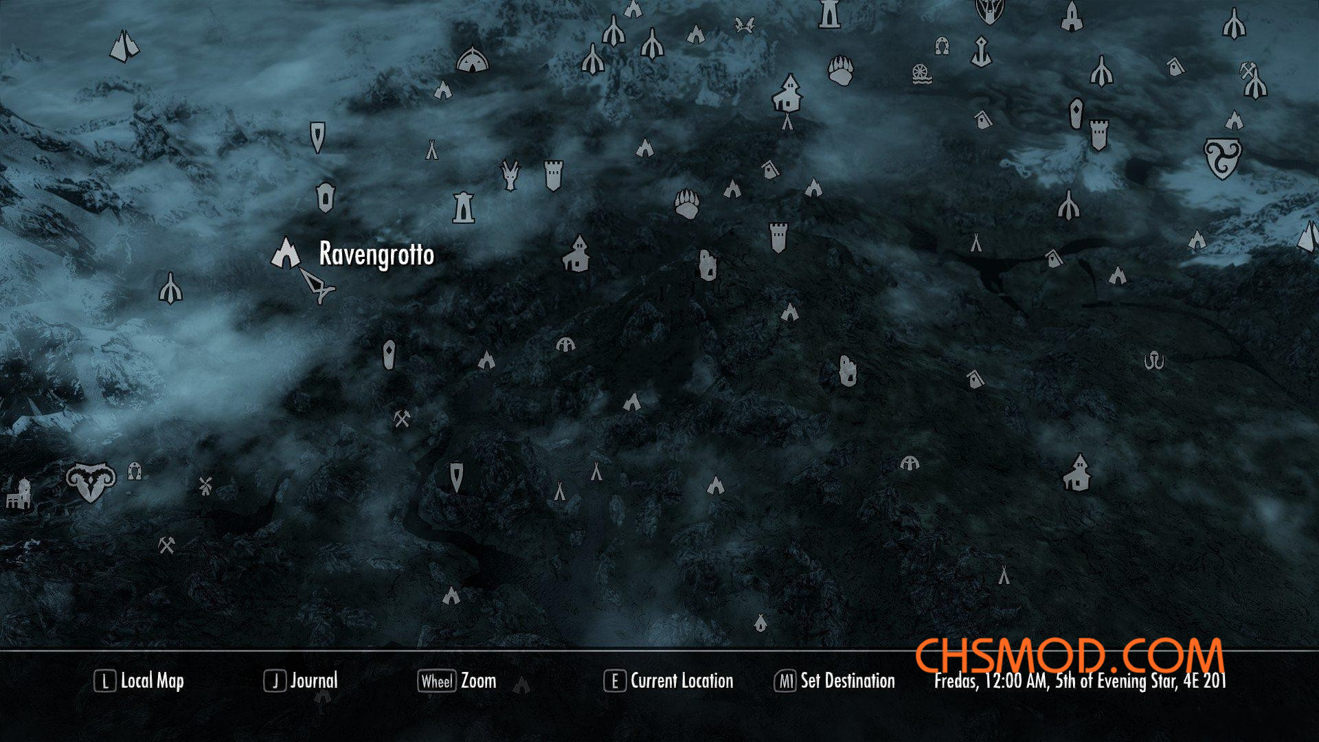 《上古卷轴5：天际》Ravengrave 地牢MOD