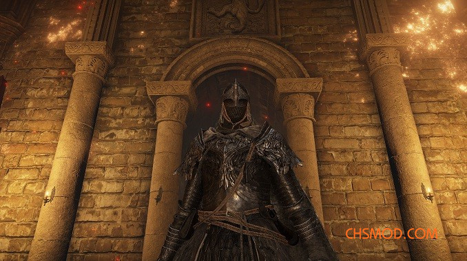 《艾尔登法环》白狼战鬼套乌木版MOD