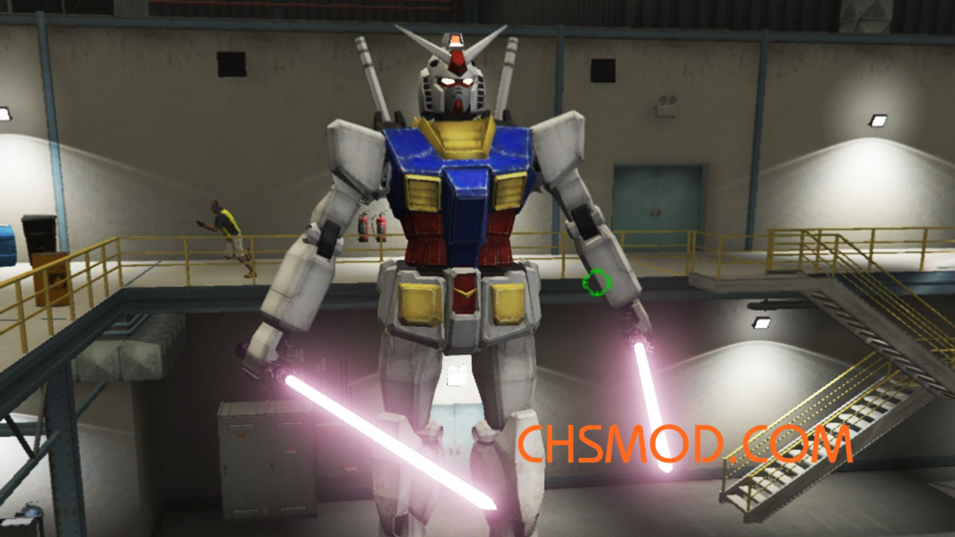 《侠盗猎车手5》RX78-2 高达MOD