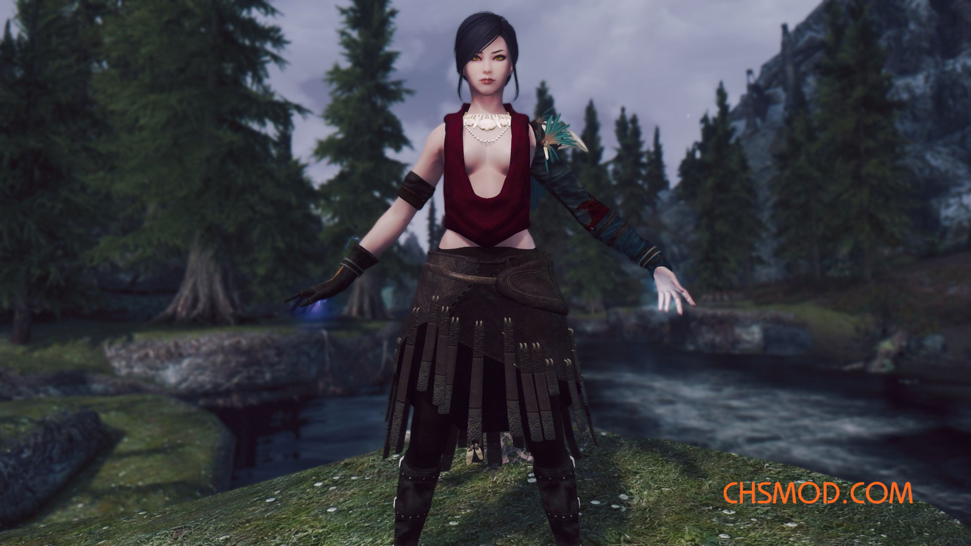 《上古卷轴5：天际》龙腾世纪莫瑞甘随从MOD