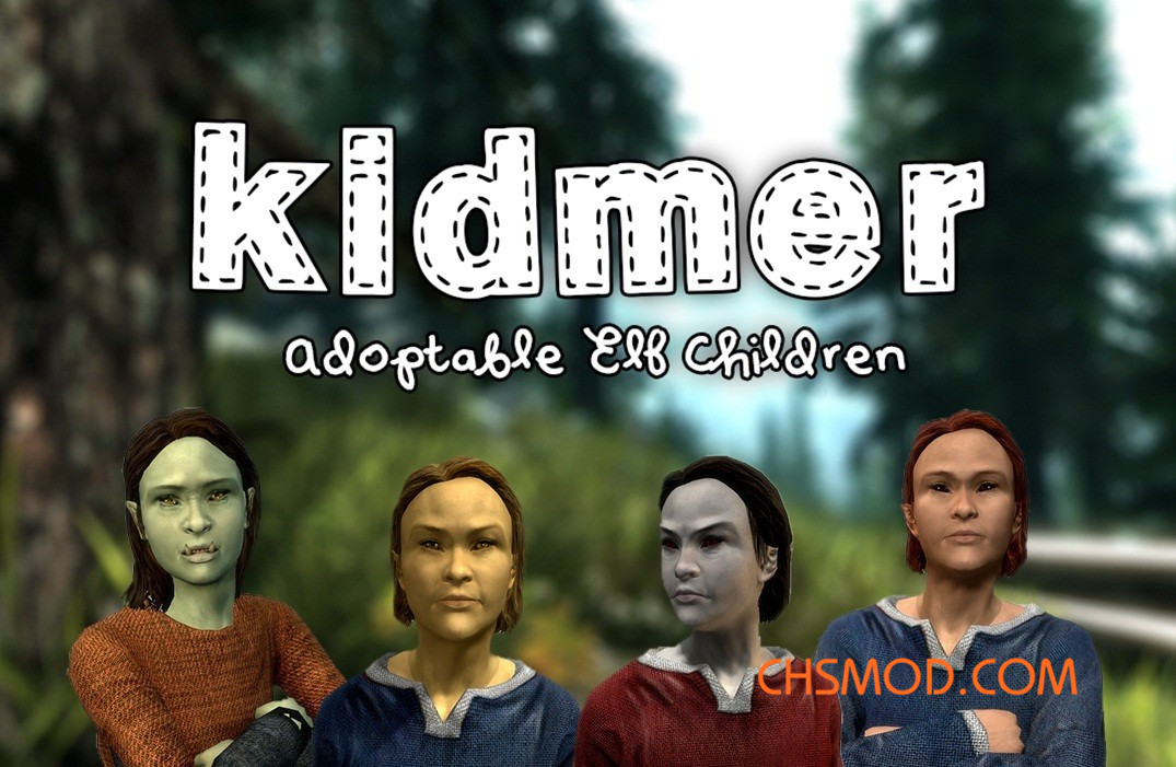 《上古卷轴5：天际》精灵种族可收养孩子MOD