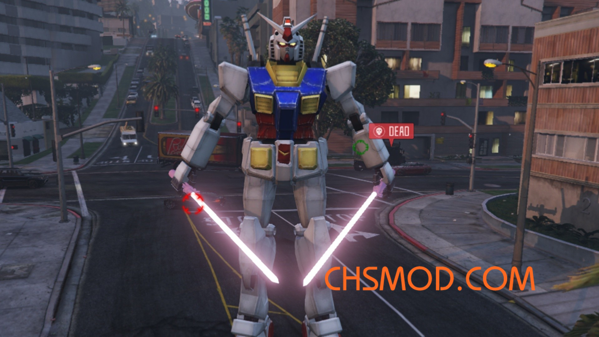 《侠盗猎车手5》RX78-2 高达MOD