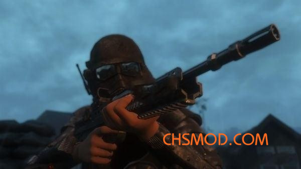 《辐射4》SA80 英式步枪MOD