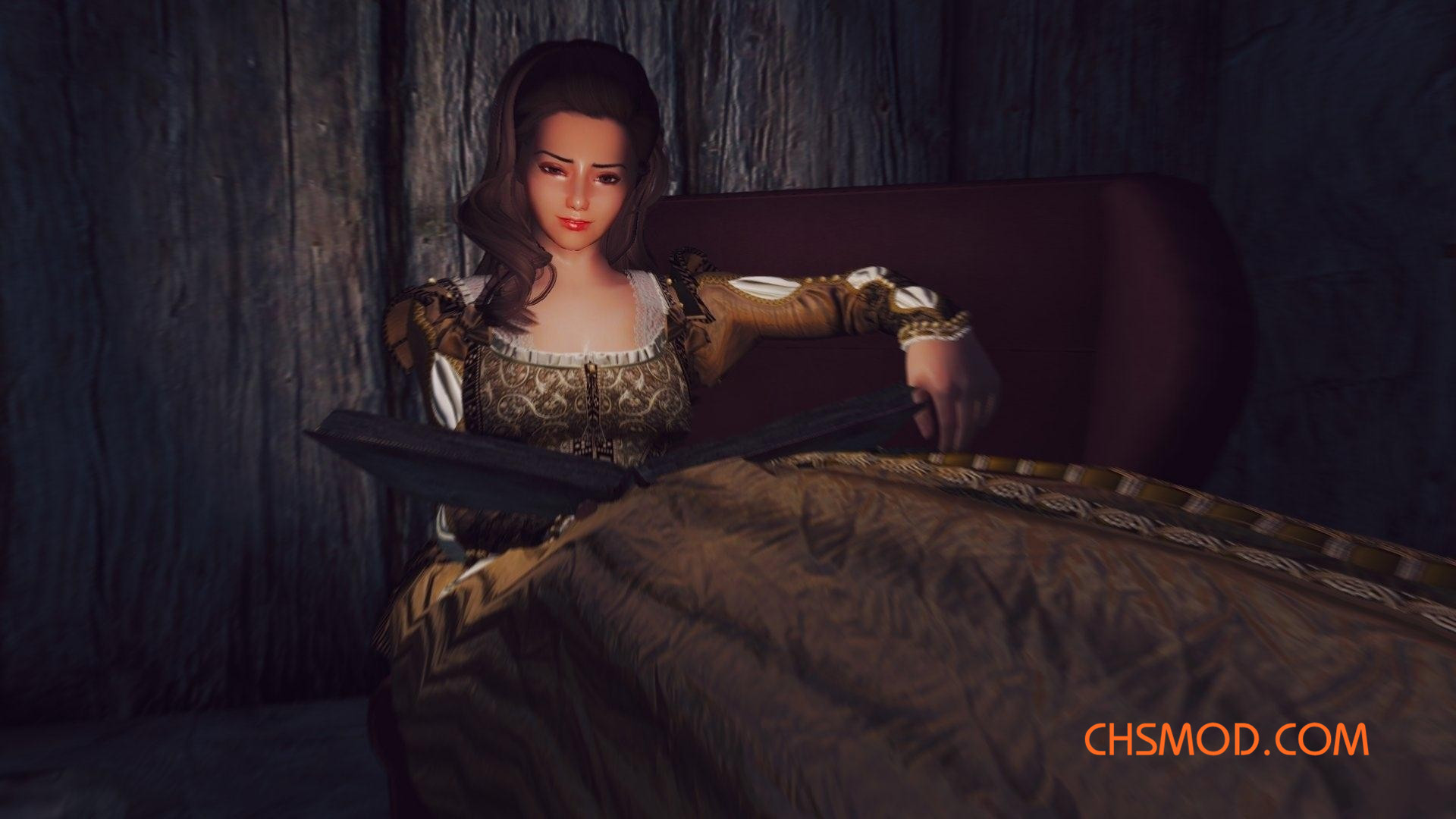《上古卷轴5：天际》Belle 公主风格女性随从MOD