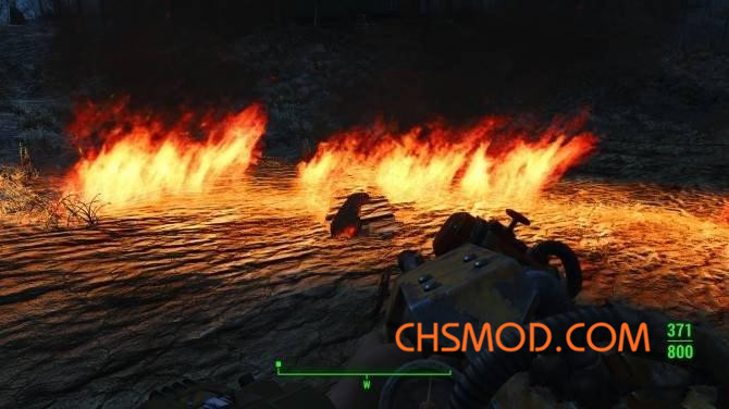 《辐射4》提高喷火器火焰粘性MOD