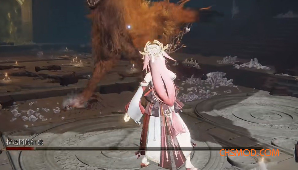 《艾尔登法环》八重神子替换流浪骑士MOD
