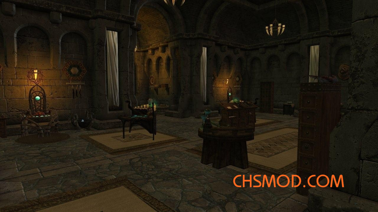 《上古卷轴5：天际》大型城堡玩家之家MOD