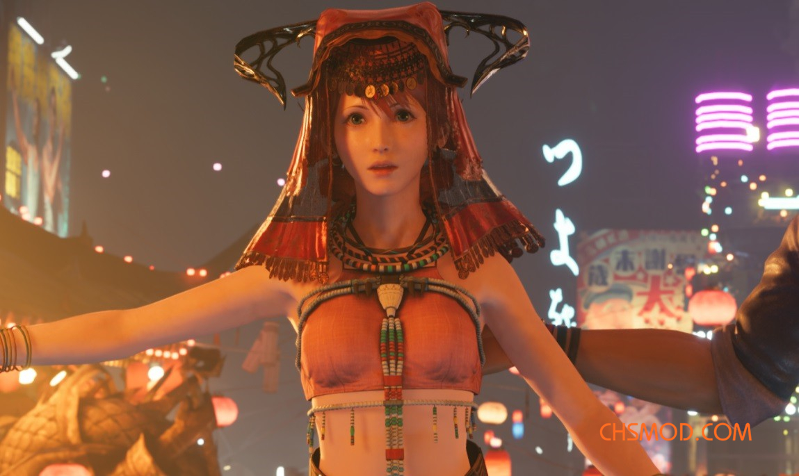《最终幻想7：重制版》最终幻想13香草替换爱丽丝MOD