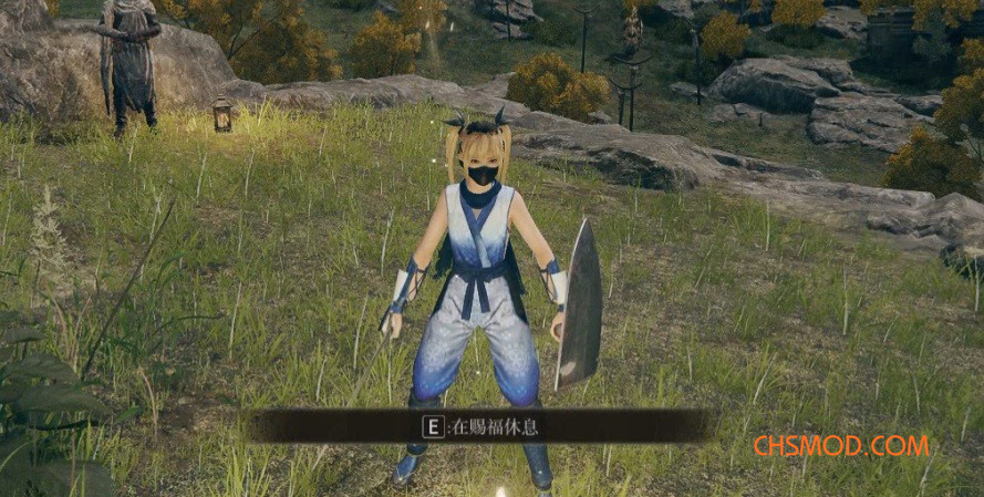 《艾尔登法环》死或生玛丽萝丝替换流浪骑士MOD