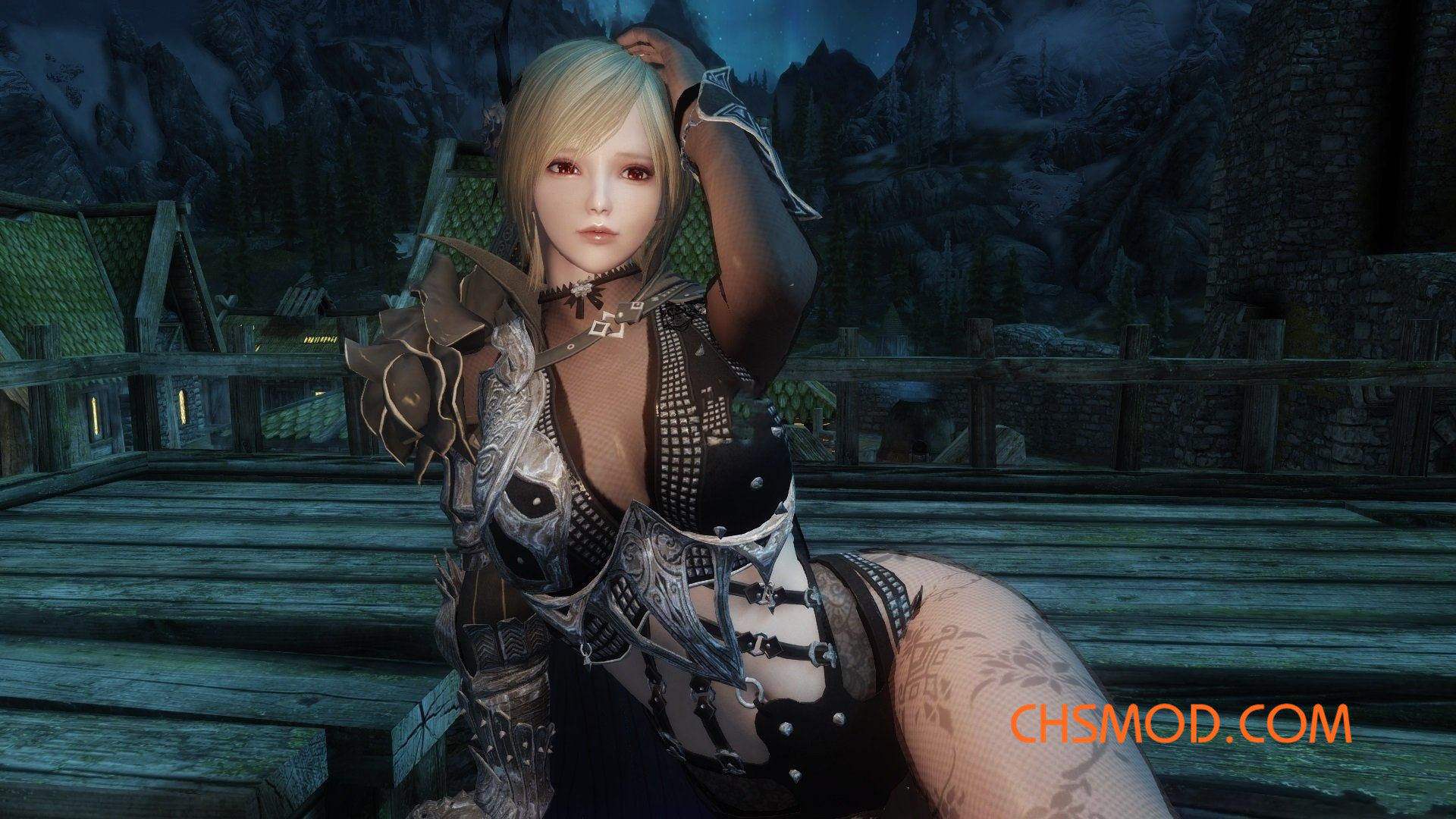 《上古卷轴5：天际》May 短发红眼女性随从MOD