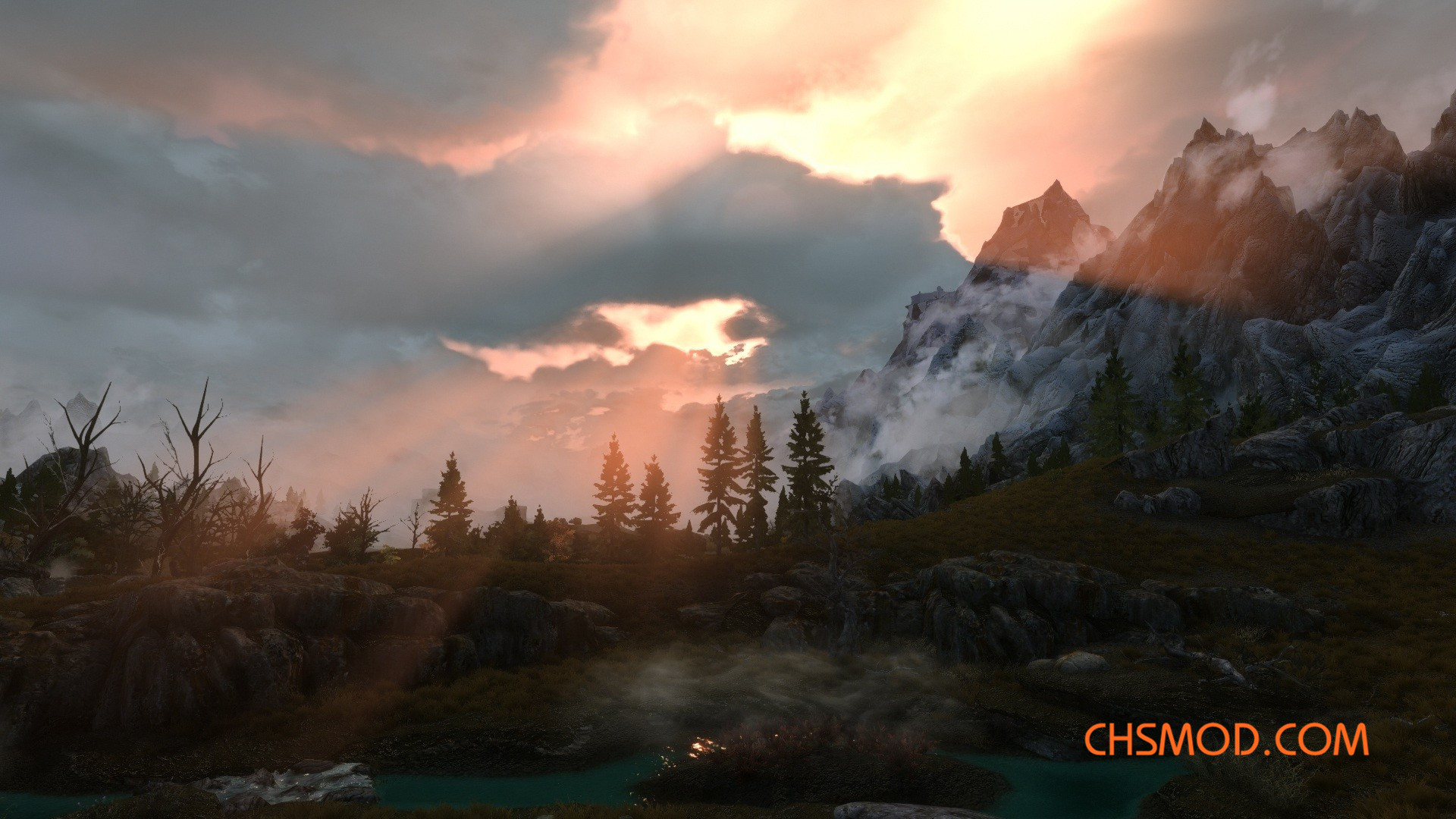 《上古卷轴5：天际》半现实幻想预设 ENB MOD
