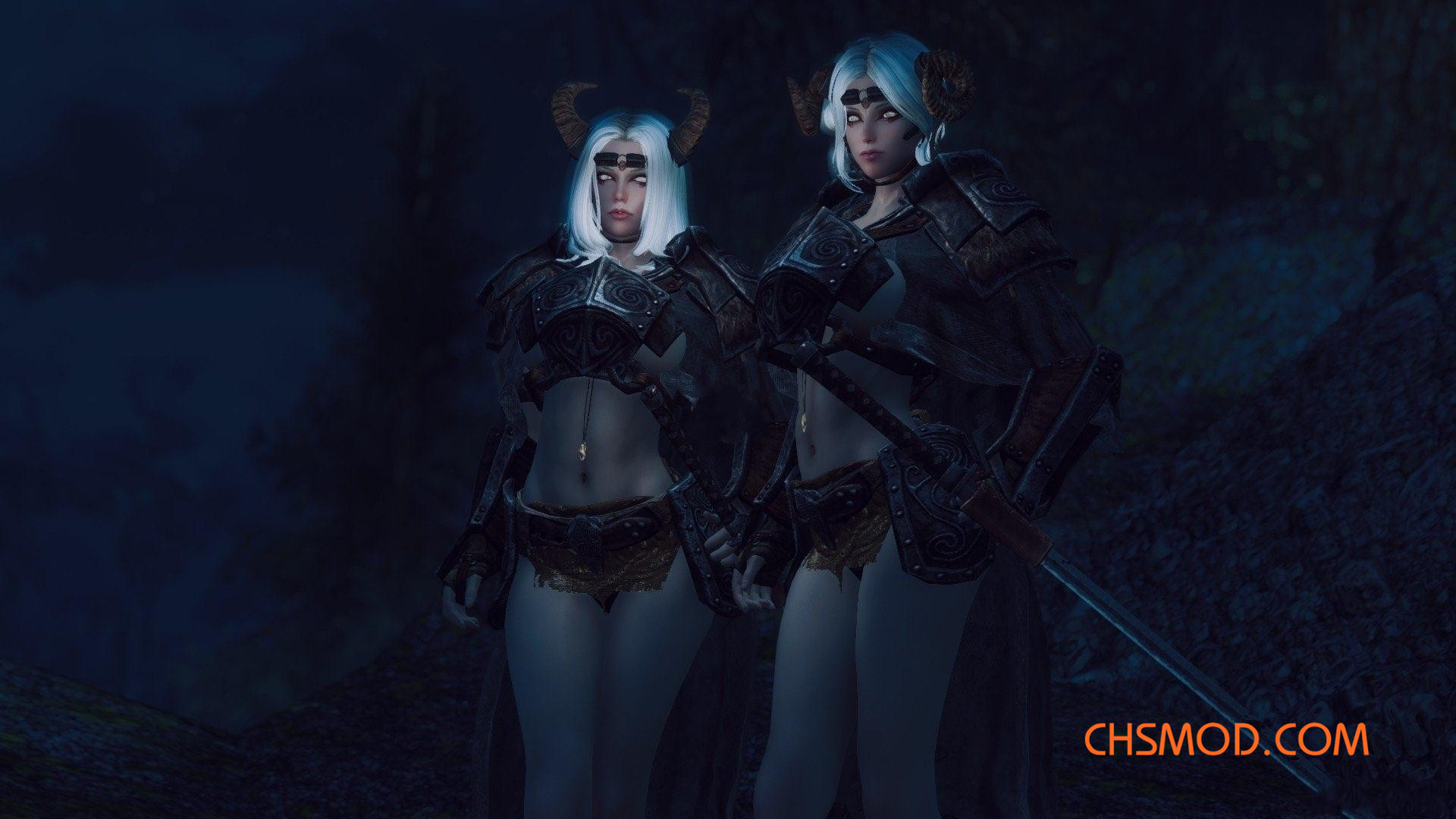《上古卷轴5：天际》Bella 和 Ilda 丧尸姐妹花随从MOD