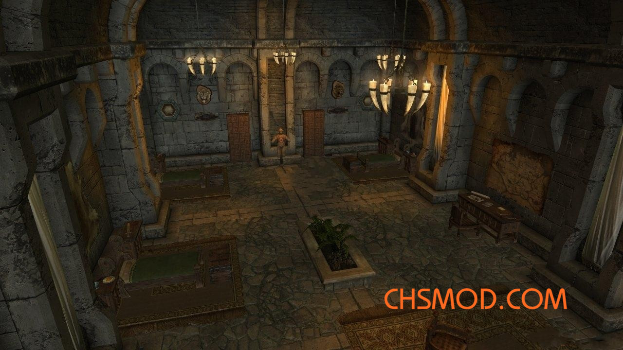 《上古卷轴5：天际》大型城堡玩家之家MOD