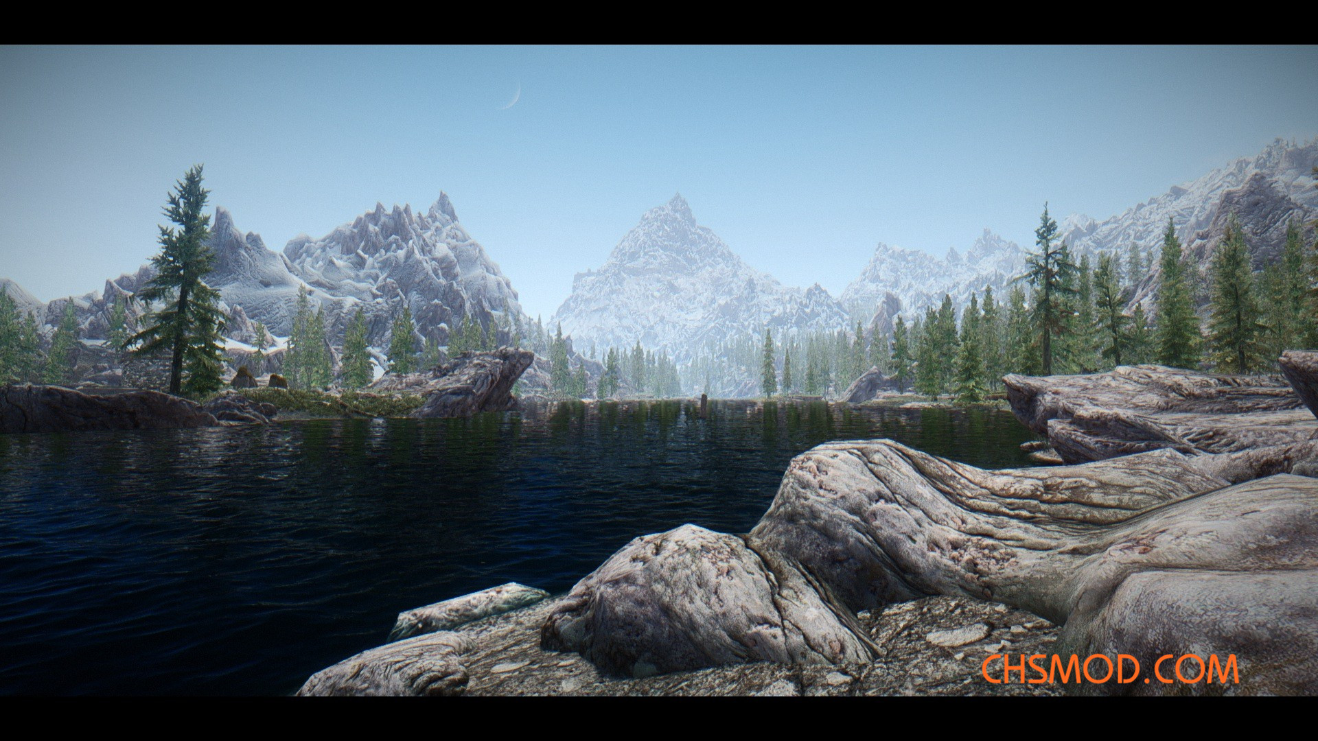 《上古卷轴5：天际》逼真的 ENB MOD