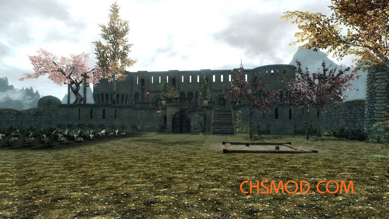 《上古卷轴5：天际》大型城堡玩家之家MOD
