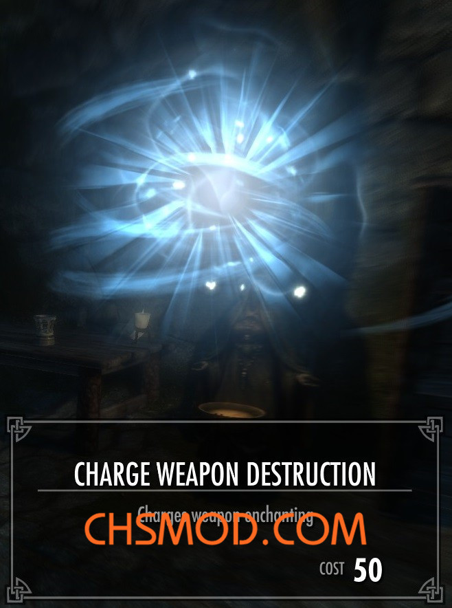 《上古卷轴5：天际》魔法武器充电拳头击倒效果MOD