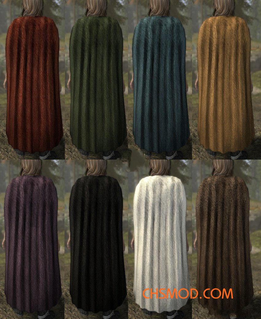 《上古卷轴5：天际》帅气斗篷和披肩MOD