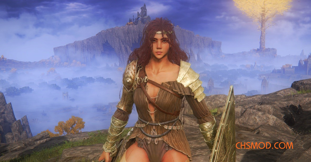 《艾尔登法环》15号发型变为女武神长发MOD